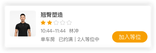 课程人数约满